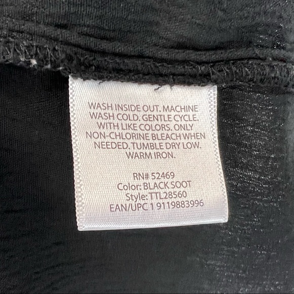 New Time And Tru Floral Embroidered Maxi Dress XXL Black - Picture 11 of 12